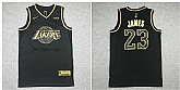 Lakers 23 Lebron James Black Gold Nike Swingman Jersey,baseball caps,new era cap wholesale,wholesale hats